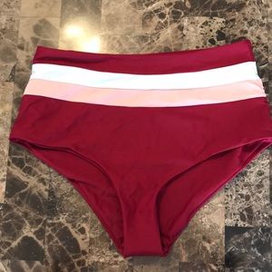 High Waisted Swim suit bottoms